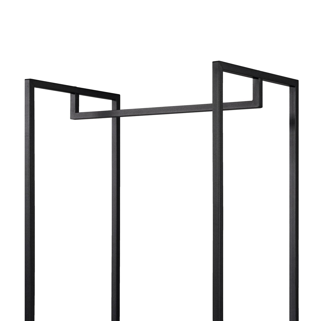 Scala Open Wardrobe with 2 Shelves - White