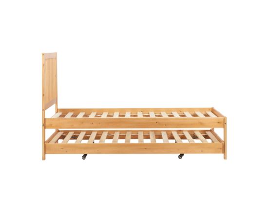 Buxton Trundle Bed - Honey Pine