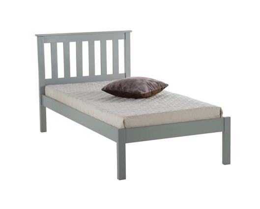 Denver Single Bed - Grey