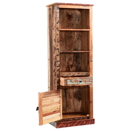 COASTAL NARROW BOOKCASE