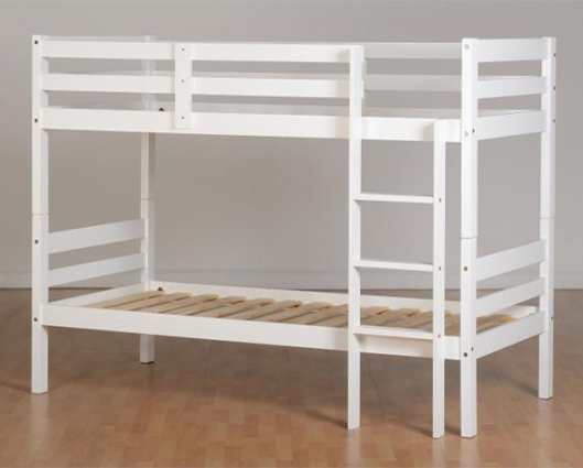 Panama 3' Bunk Bed - White