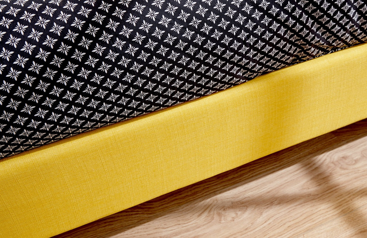 Ashbourne Double Bed - Mustard