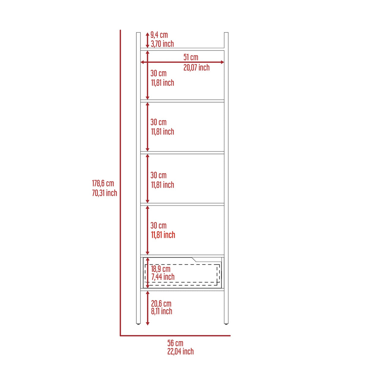 Manhattan Ladder Desk