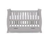 Stamford Mini Cot Bed + Moisture Mangment Mattress - Warm Grey