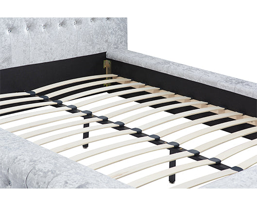 Grande Super King Bed - Grey