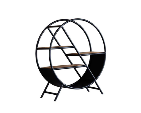 Cosmo Round Bookcase