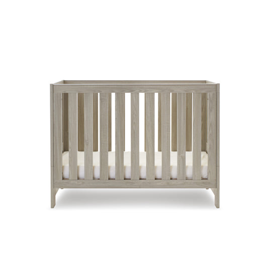 Nika Mini Cot Bed & Underdrawer - Grey Wash