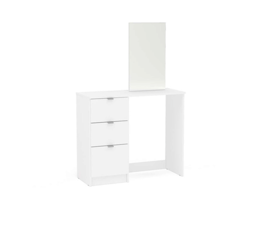 Madison 3 Drawer Dressing Table & Mirror