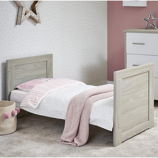 Nika Mini 2 Piece Room Set & Underdrawer - Grey Wash & White