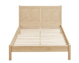 Herringford King Bed - Oak