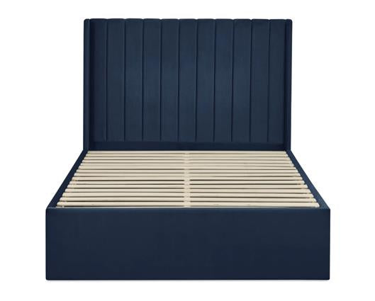 Leila Dual Storage Door Bed Royal Blue - Double