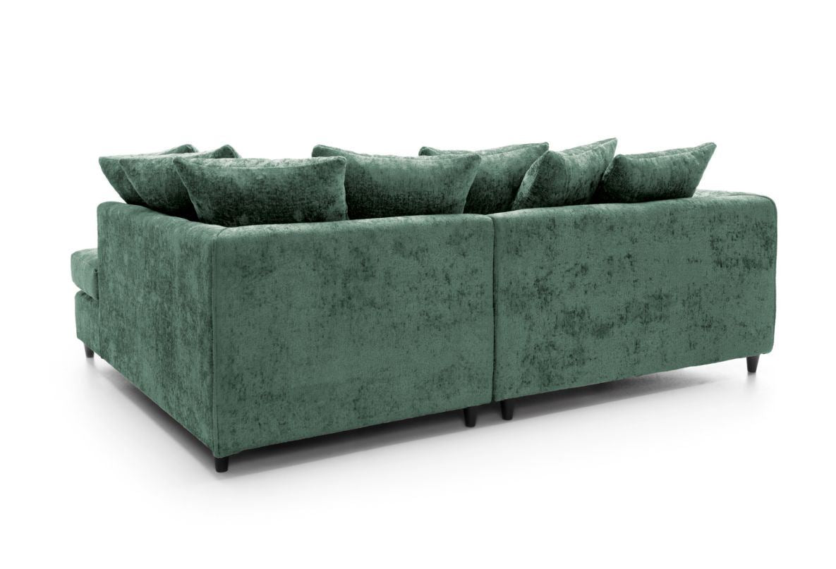 Harriet Right Corner Sofa - Rifle Green