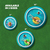 SPLASH!10ft AquaRing Inflatable Paddling Pool