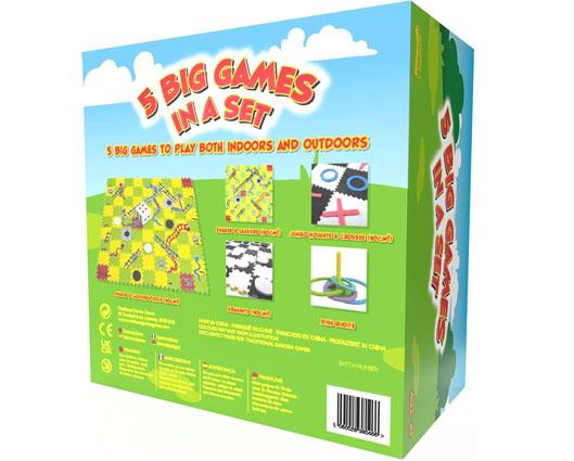 Traditional Garden Games 5-in-1 Jumbo Game Set