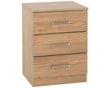 DAKOTA 2 DOOR WARDROBE BEDROOM SET - OAK EFFECT