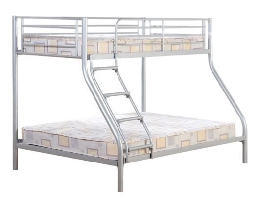 Tandi Triple Sleeper Bunk Bed - Silver