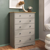 Corona Classic 5 drawer chest of drawers