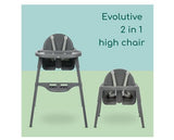 Bebeconfort Meely, 2-In-1 Adjustable Baby High Chair