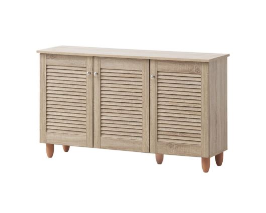 3 Door shoe cabinet