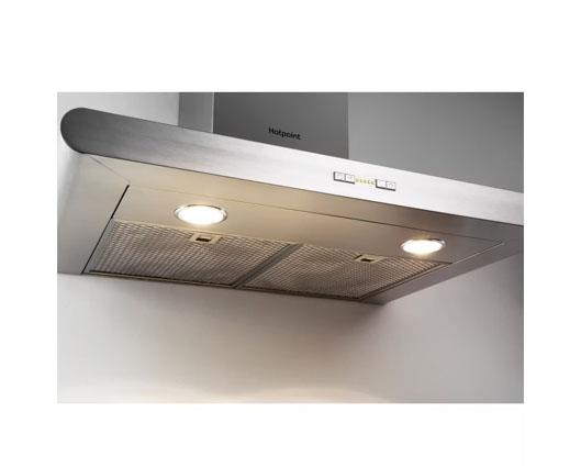 Hotpoint PHC67FLBIX 60cm T-Box Curved Hood