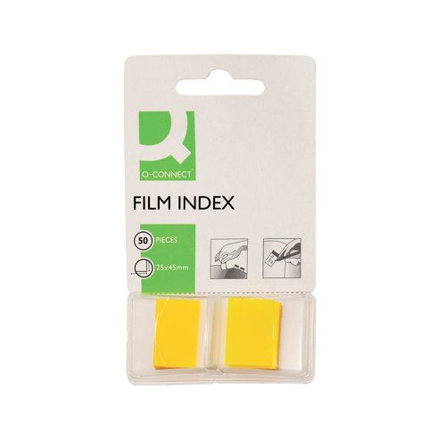 Q-Connect Page Marker Yellow (Pack of 50) KF03634