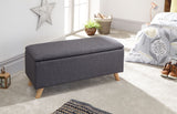 Secreto ottoman charcoal grey