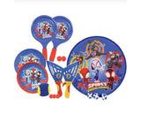 Spidey & His Amazing Friends Bumper Box 4in1 Garden Games
Includes Bat and Ball, Scatch, Sticky Target Shot, Pop and Catch