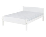 Amber Double Bed - White