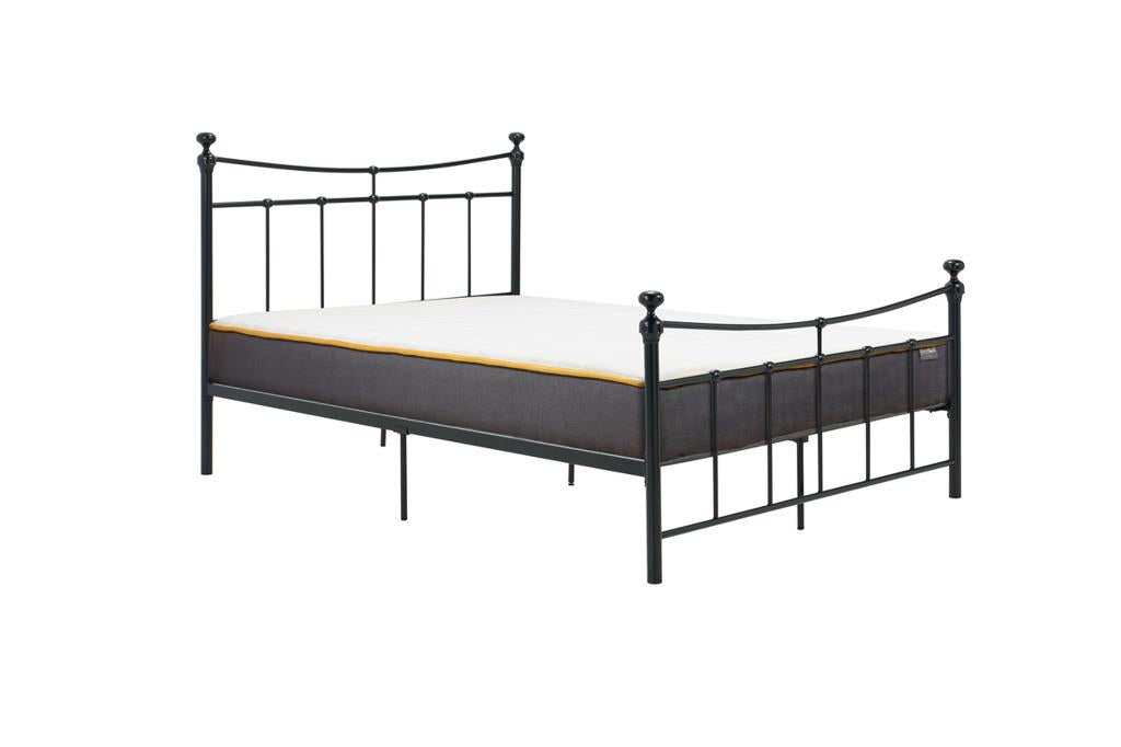 Emily Double Bed - Black