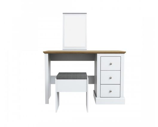 Devon Dressing Table Set White