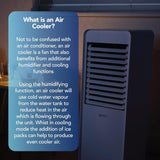 Igenix 10 Litre Smart Air Cooler White