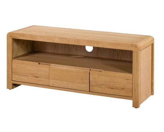 CURVE OAK TV UNIT