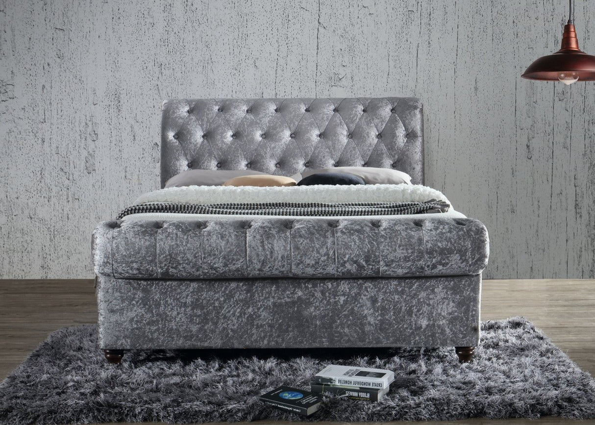 Castello Super King Side Ottoman Bed