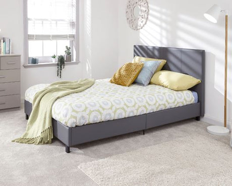 120cm Bed in a Box Grey