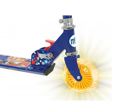 Sonic Folding Inline Scooter with Light Up Wheels