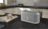 4 Slice LongSlot Grey Toaster