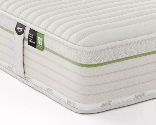 Jay-Be® Natural All Seasons Nettle Hybrid 2000 e-Pocket Mattress - Single