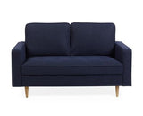 Henrietta 3 Seater Sofa Deep Blue