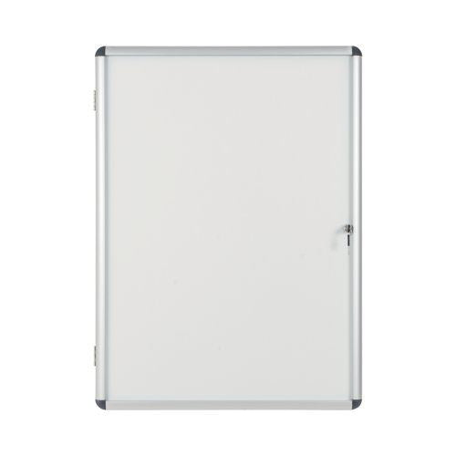 Bi-Office Enclore Magnetic Display Case Acrylic Door Aluminium Frame 9xA4 VT630109150