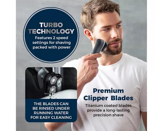 Carmen Hydra Mens Professional IPX7 Shaver