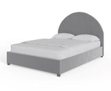 Eldon 150cm Side Lift Ottoman Dome Bed Grey