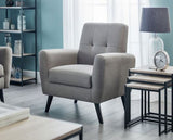 MONZA COMPACT RETRO CHAIR - GREY