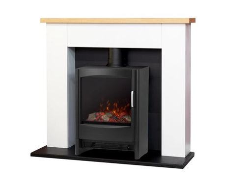 Chester in White with Keston Stove