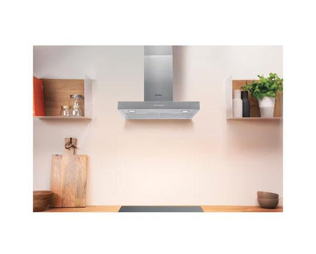 Indesit IHBS65LMX 60cm T-Box Cooker Hood