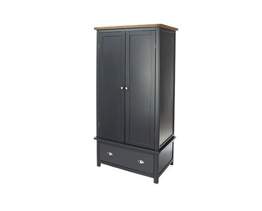 Dunkeld 2 Door, 1 Drawer Chest Wardrobe