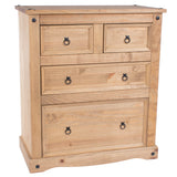 Corona Premium 2+2 Drawer Chest