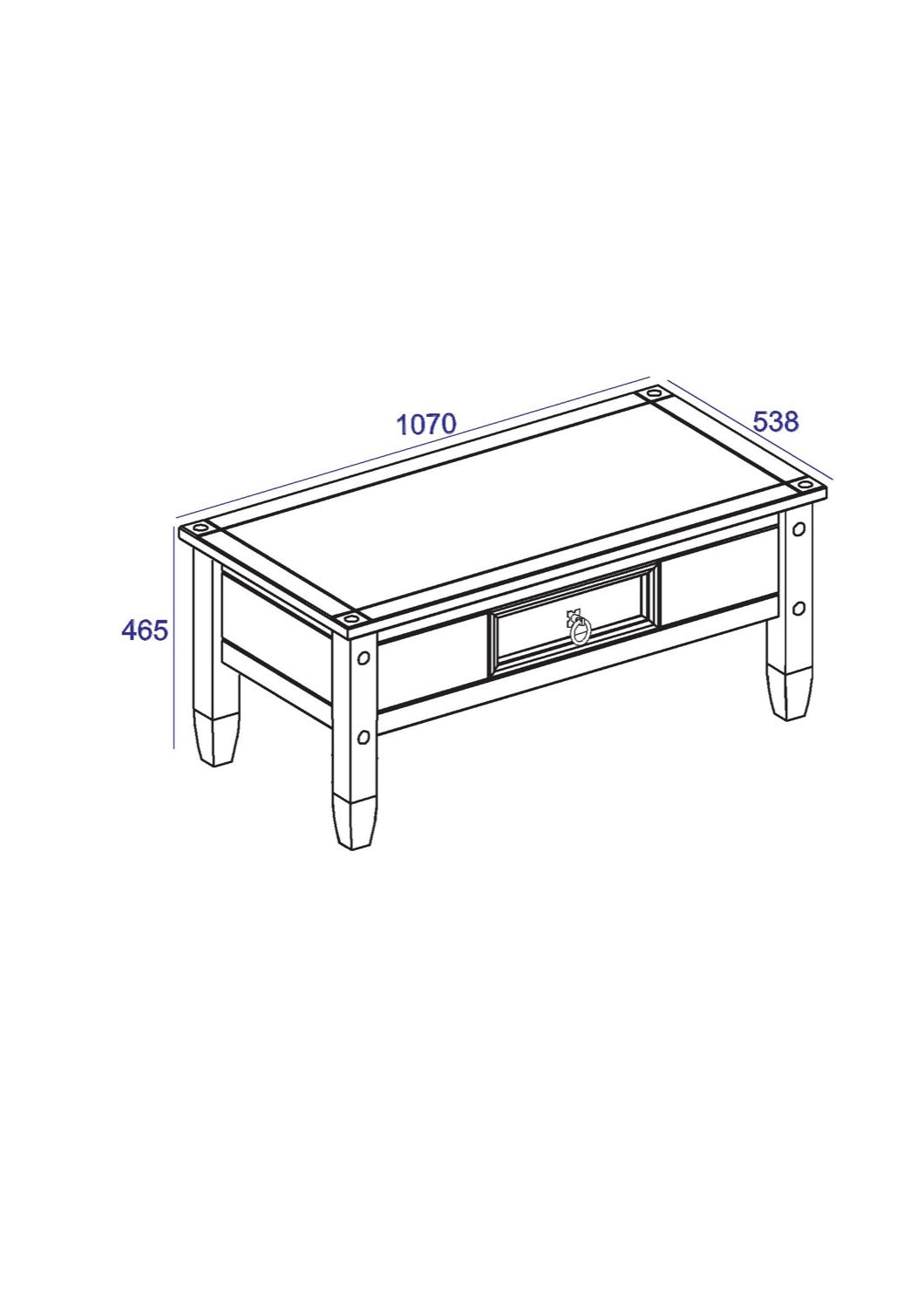 Corona Premium Coffee Table