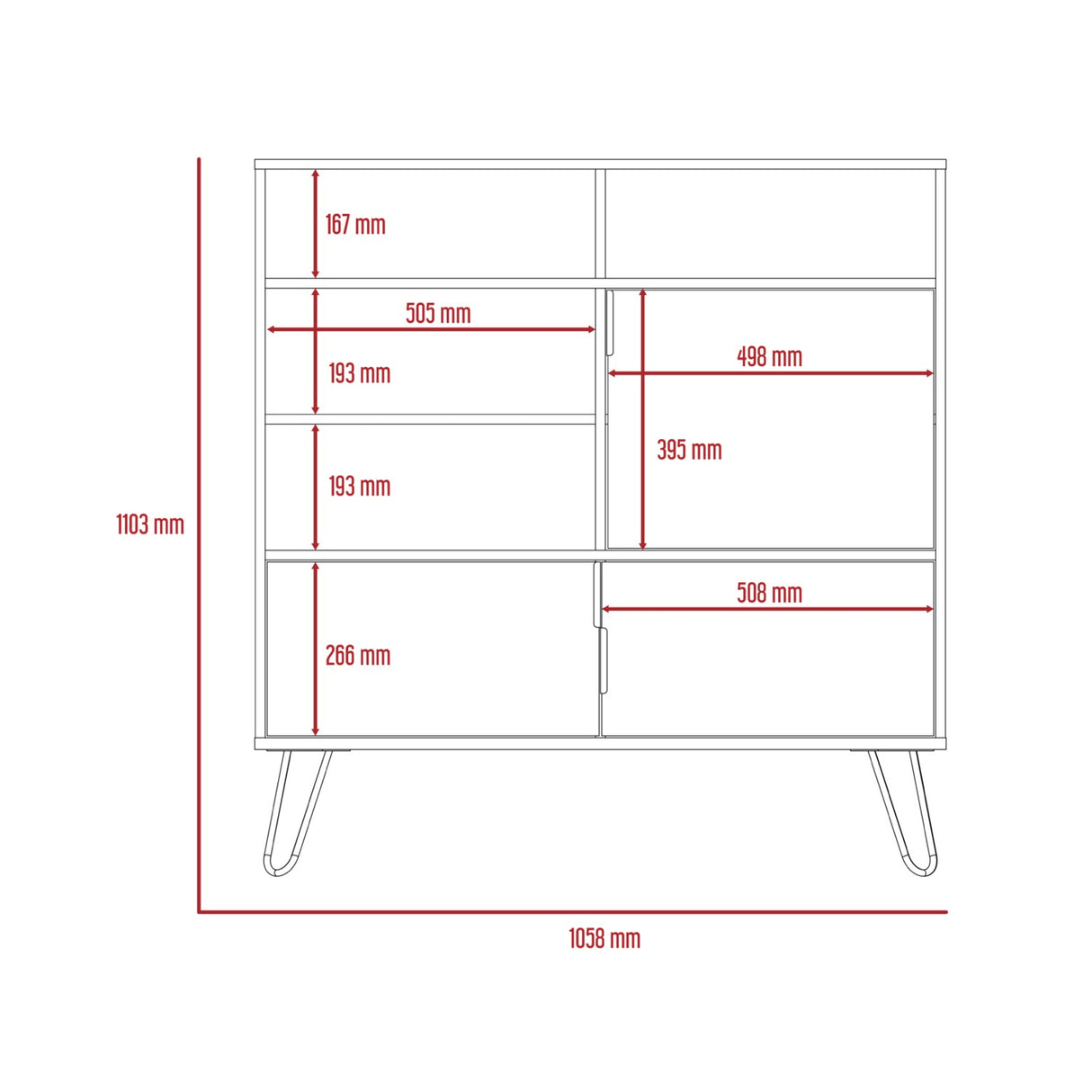 Nevada High Sideboard