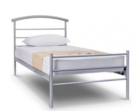 Brennington Single Bed Frame - Silver