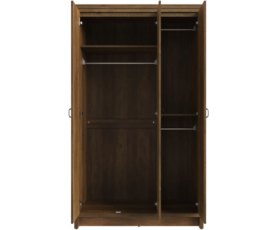 Boston 3 Door Wardrobe Knotty Oak